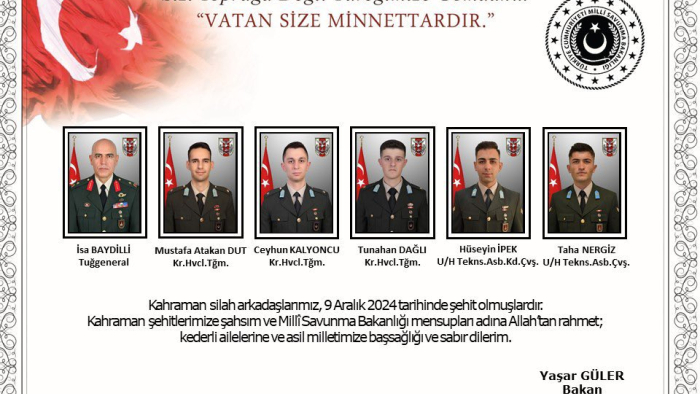 Türk milletinin başı sağ olsun.